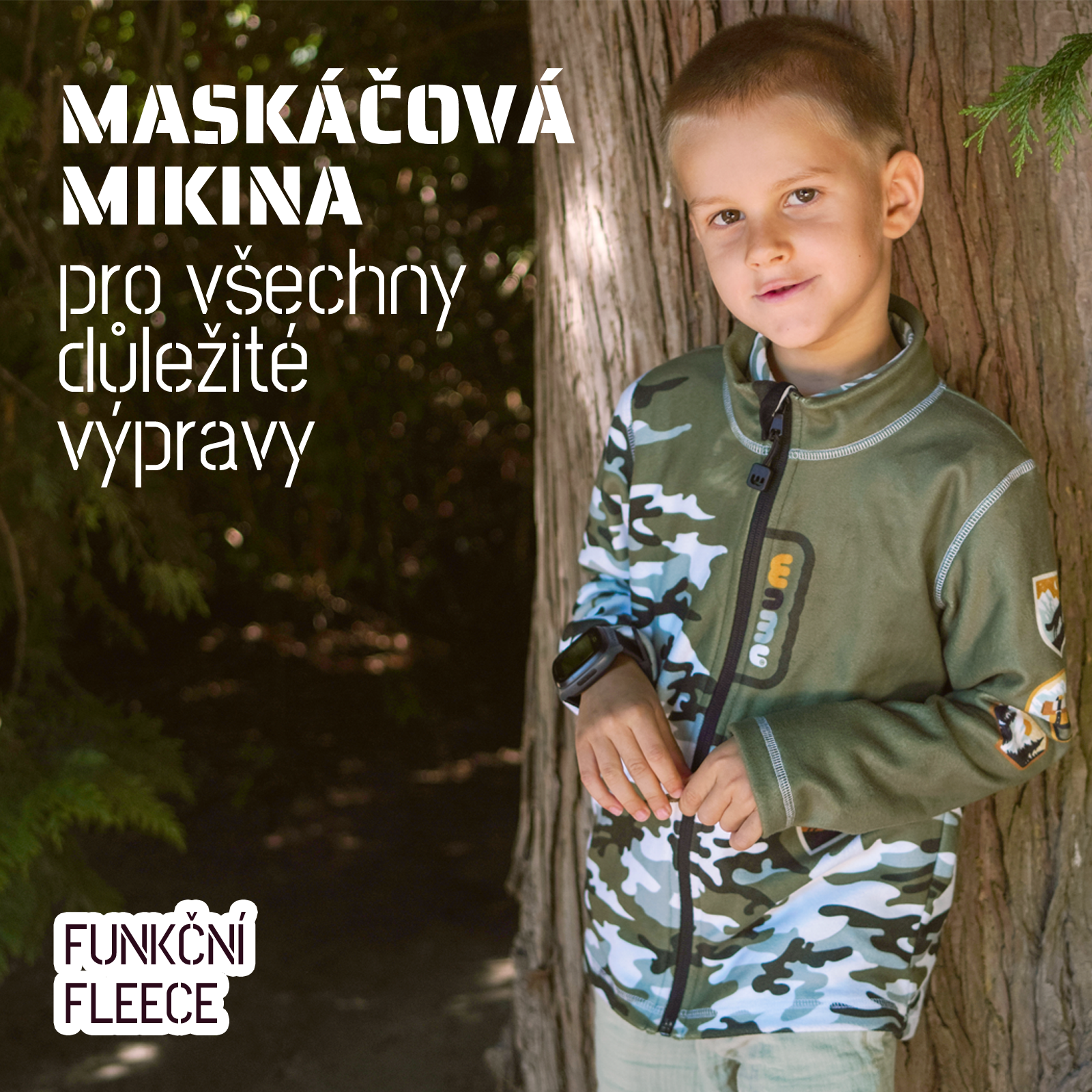 Mikina maskáč