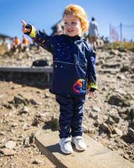 Softshellová bunda dětská, DUHOVÁ KOČKA (5)